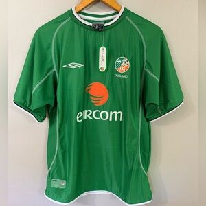 2002/03 Ireland Home Jersey NWT